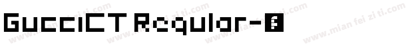 GucciCT Regular字体转换